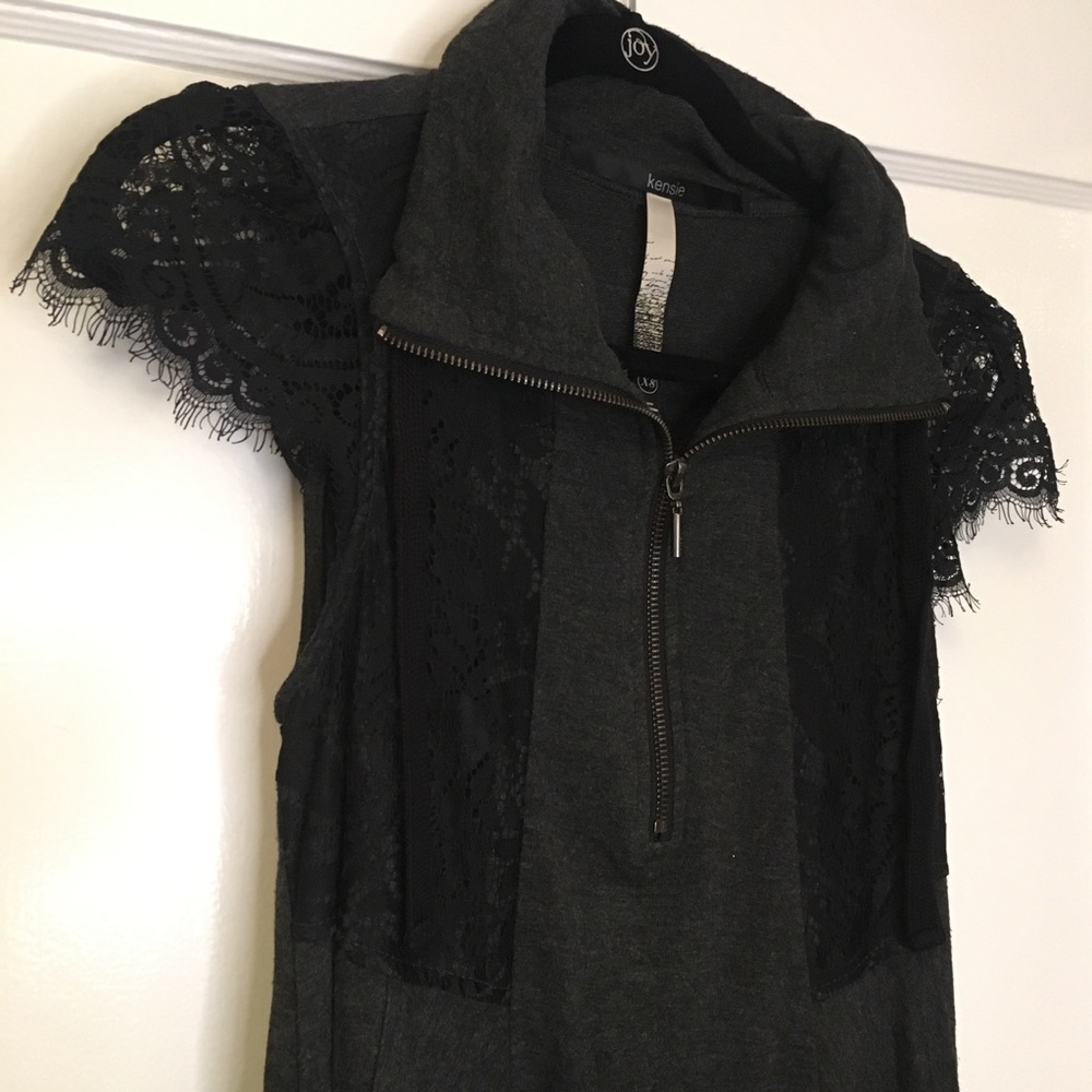 Kensie Lace Detail Dress